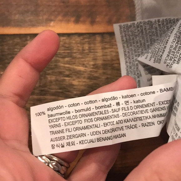 Zara embroidered Wide Leg White Denim Crop 34 - Picture 8 of 8